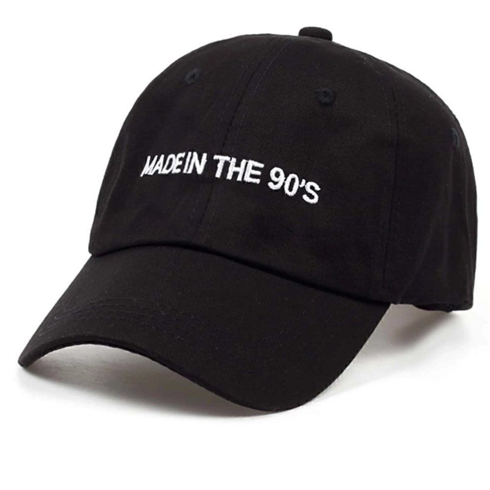 Black "Made in the 90's" Baseball Cap